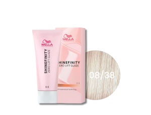 WELLA SHINEFINITY Zero Lift Glaze półtrwała farba do włosów 60 ml | 08/38