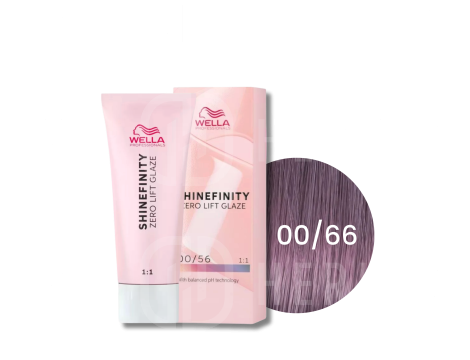 WELLA SHINEFINITY Zero Lift Glaze półtrwała farba do włosów 60 ml | 00/66