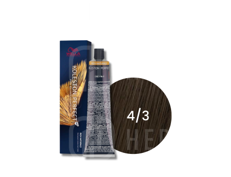 WELLA KOLESTON PERFECT ME+ trwała farba do włosów 60 ml | 4/3