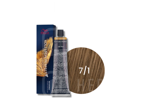 WELLA KOLESTON PERFECT ME+ trwała farba do włosów 60 ml | 7/1