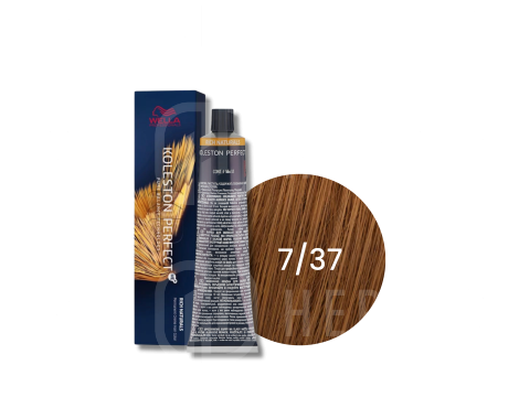 WELLA KOLESTON PERFECT ME+ trwała farba do włosów 60 ml | 7/37