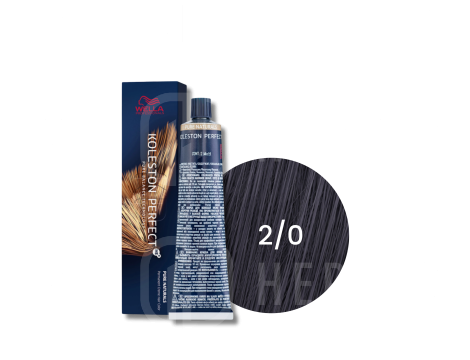 WELLA KOLESTON PERFECT ME+ trwała farba do włosów 60 ml | 2/0