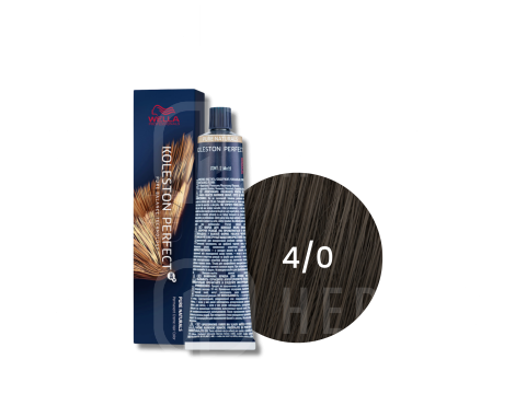 WELLA KOLESTON PERFECT ME+ trwała farba do włosów 60 ml | 4/0