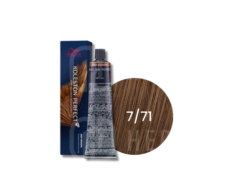 WELLA KOLESTON PERFECT ME+ trwała farba do włosów 60 ml | 7/71
