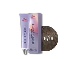 WELLA ILLUMINA COLOR rozświetlająca trwała farba do włosów 60 ml | 6/16