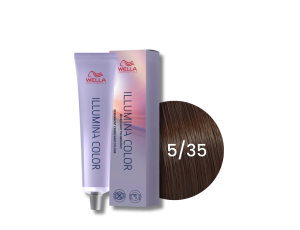 WELLA ILLUMINA COLOR rozświetlająca trwała farba do włosów 60 ml | 5/35