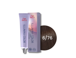 WELLA ILLUMINA COLOR rozświetlająca trwała farba do włosów 60 ml | 6/76