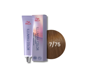 WELLA ILLUMINA COLOR rozświetlająca trwała farba do włosów 60 ml | 7/75