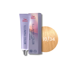 WELLA ILLUMINA COLOR rozświetlająca trwała farba do włosów 60 ml | 10/34