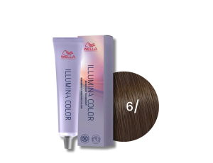 WELLA ILLUMINA COLOR rozświetlająca trwała farba do włosów 60 ml | 6/