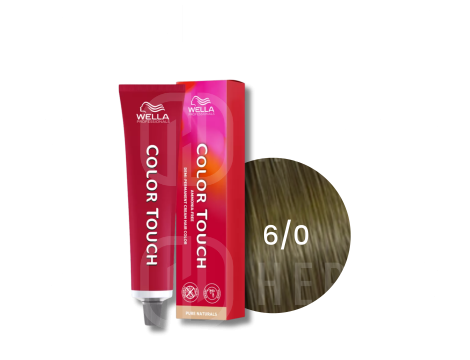 WELLA COLOR TOUCH tonująca półtrwała farba do włosów 60 ml | 6/0