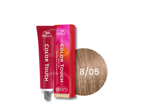 WELLA COLOR TOUCH tonująca półtrwała farba do włosów 60 ml | 8/05