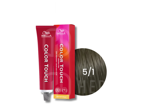 WELLA COLOR TOUCH tonująca półtrwała farba do włosów 60 ml | 5/1