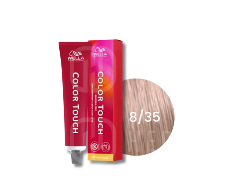 WELLA COLOR TOUCH tonująca półtrwała farba do włosów 60 ml | 8/35