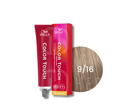 WELLA COLOR TOUCH tonująca półtrwała farba do włosów 60 ml | 9/16