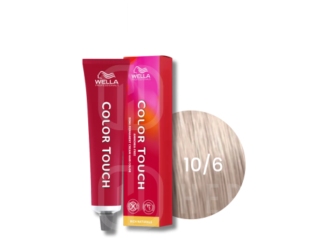 WELLA COLOR TOUCH tonująca półtrwała farba do włosów 60 ml | 10/6