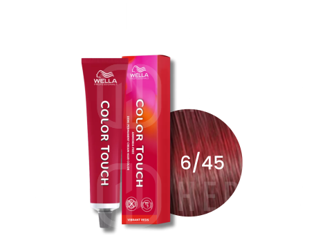 WELLA COLOR TOUCH tonująca półtrwała farba do włosów 60 ml | 6/45