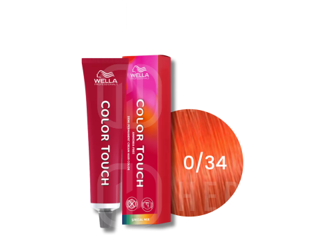 WELLA COLOR TOUCH tonująca półtrwała farba do włosów 60 ml | 0/34