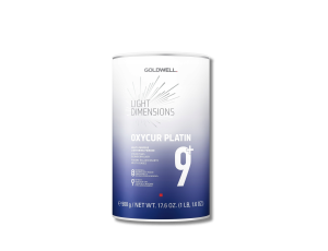 GOLDWELL LIGHT DIMENSIONS Oxycur Platin 9+ rozjaśniacz bezpyłowy 500 ml
