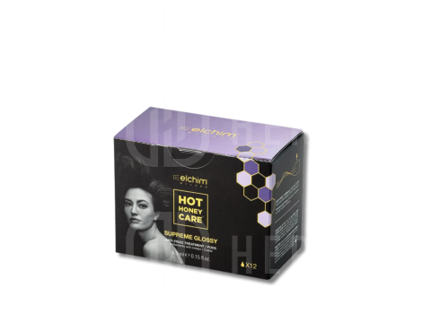 ELCHIM HOT HONEY CARE SUPREME GLOSSY kapsułki przeciw puszeniu 12 szt.